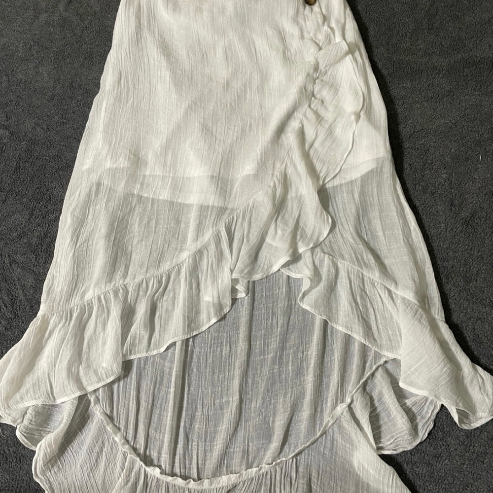 Kids 14-16 By & By White Skirt Maxi